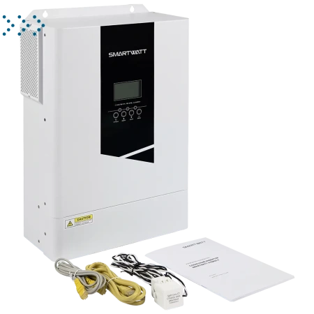 Солнечный инвертор SMARTWATT INV HYBRID II, 6.2 кВт, АКБ 48 В, 1 фаза, 1 MPPT